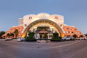 نماي هتل آریان کیش