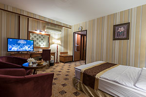 اتاق 2 تخت رو به جزیره هتل پارمیس کیش 1