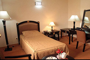 اتاق 1 تخت هتل خلیج فارس بندرعباس