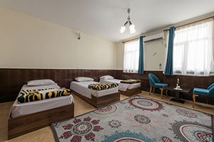 اتاق 3 تخت هتل سالیز خرم آباد