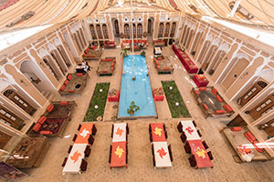 فضاي داخلي هتل سنتی مهر یزد