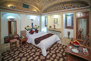اتاق یک تخته هتل مشیر الممالک یزد