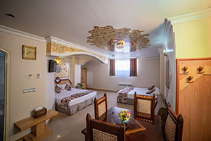 اتاق چهار تخته هتل صفوی اصفهان