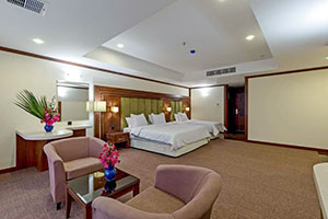 اتاق سه تخته لوکس هتل پانوراما کیش