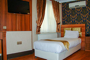 اتاق یک تخته هتل شهریار تهران 1