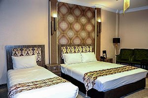 اتاق سه تخته هتل شهریار تهران