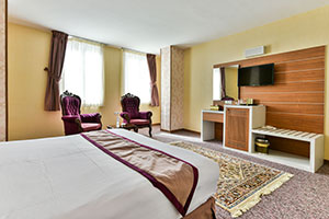 اتاق یک تخته طلایی هتل آوین اصفهان