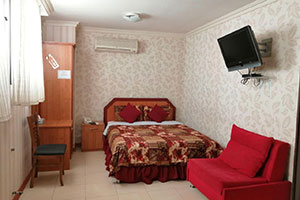 اتاق یک تخته هتل پارتیکان اصفهان