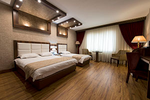 اتاق سه تخته هتل آرامیس تهران