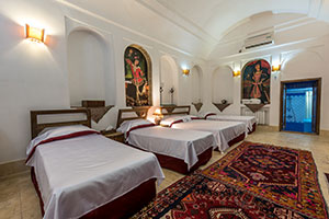 اتاق پنج تخته هتل سنتی فهادان یزد