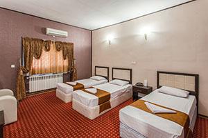 اتاق سه تخته مهمانسرا جهانگردی اصفهان