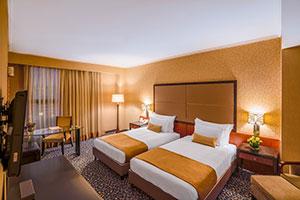 اتاق دو تخته توئین هتل اسپیناس خلیج فارس تهران