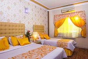 اتاق سه تخته هتل پارسه شیراز 1
