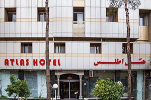 نمای هتل اطلس شیراز