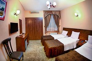 اتاق سه تخته هتل اطلس شیراز 2