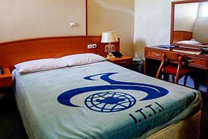 اتاق دو تخت مهمانسرا جهانگردی رفسنجان