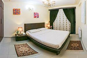 اتاق دو تخت لوکس هتل آپارتمان رز ریحان شیراز