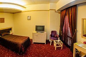 اتاق یک تخت رو به باغ هتل امیر کبیر اراک