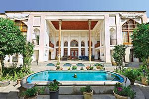 نمای ساختمان هتل سنتی بخردی اصفهان
