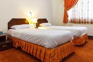 اتاق دو تخت هتل تهرانی یزد