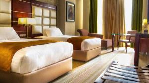 هتل اسپیناس پالاس تهران دو تخت تویین روبه شهر(طبقات16تا20)