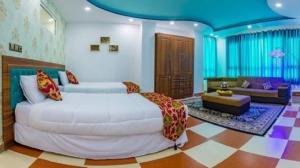 هتل رخسار قشم سوئیت یک خوابه برای دو نفر (رو به دریا)