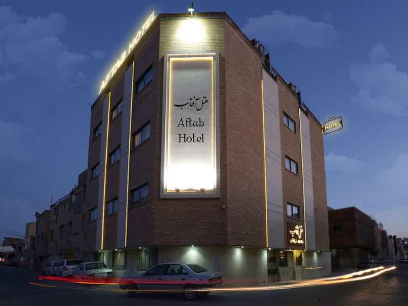 نمای بیرونی هتل آفتاب اصفهان