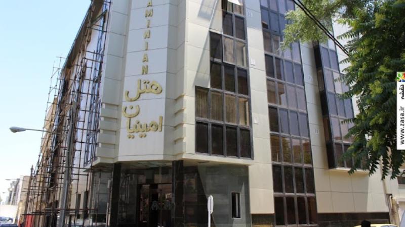 هتل امینیان مشهد نماي بيروني