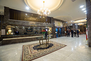 پذیرش هتل ایران زمین مشهد 1