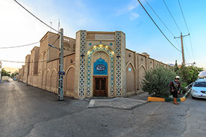 نماي هتل مشیر الممالک یزد