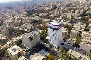 نمای ساختمان هتل برج سفید تهران