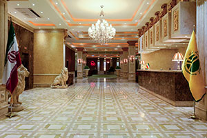 لابي هتل بزرگ تهران