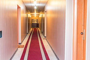 فضاي داخلي هتل بزرگ ملکشاه رامسر