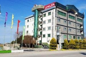 نمای بیرونی هتل بهمن کردکوی