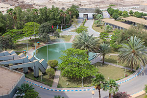 فضای سبز هتل بین المللی خلیج فارس بندرعباس