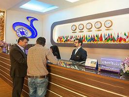 پذیرش هتل جهانگردی سنندج پذیرش هتل جهانگردی سنندج