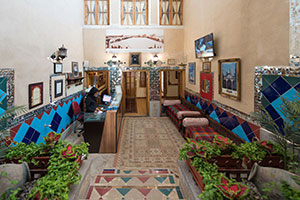 لابي هتل سنتی طلوع خورشید اصفهان