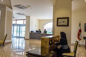 پذیرش هتل قصر بوتانیک گرگان