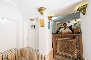 پذیرش هتل سنتی ملک التجار یزد