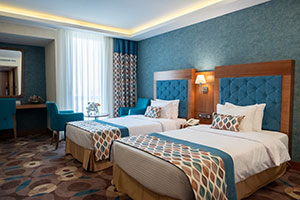 اتاق توئین کلاس هما هتل هما تهران