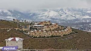 نمای ساختمان مجموعه ویلایی باران سبز