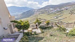 نمای مجموعه ویلایی باران سبز