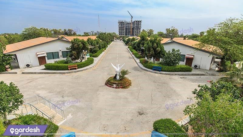 نمای ساختمان مجموعه ویلایی شباویز