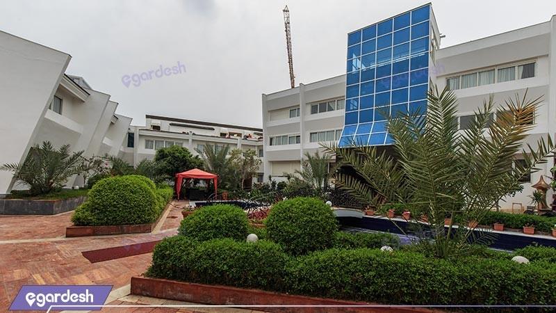 نمای ساختمان هتل آنا کیش نمای ساختمان هتل آنا کیش