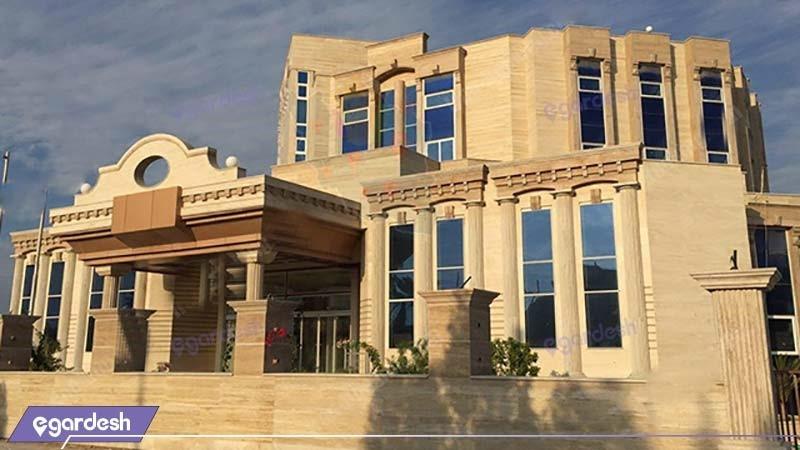 نمای ساختمان هتل ارم قشم