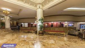 پذیرش هتل بین المللی قصر طلایی