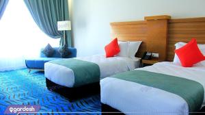 اتاق دو تخته توئین هتل بین المللی کیش