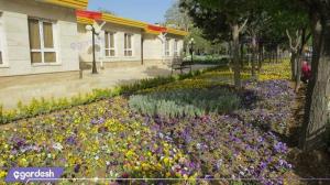 نمای ساختمان هتل جهانگردی آبگرم