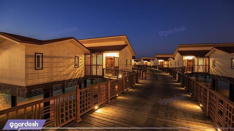 نمای ساختمان هتل دریایی ترنج