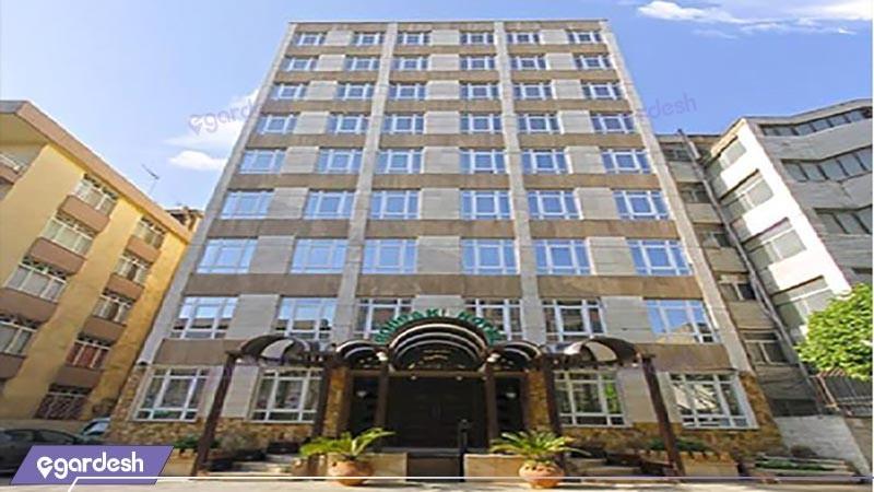 نمای ساختمان هتل رودکی 